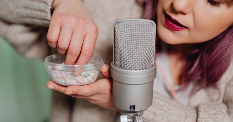 Topics - A Woman Holding a Cup of Capsules